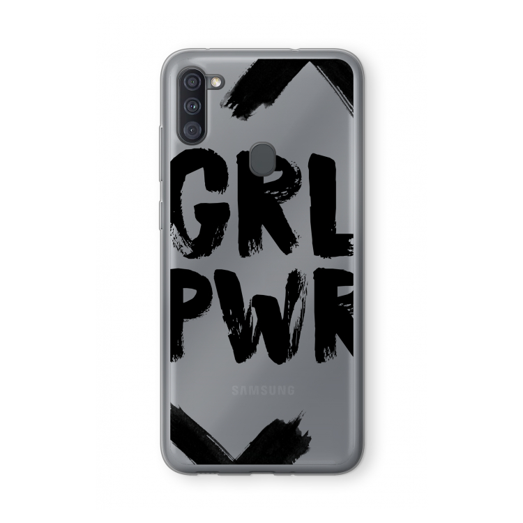 Girl Power #2: Samsung Galaxy A11 Transparant Hoesje