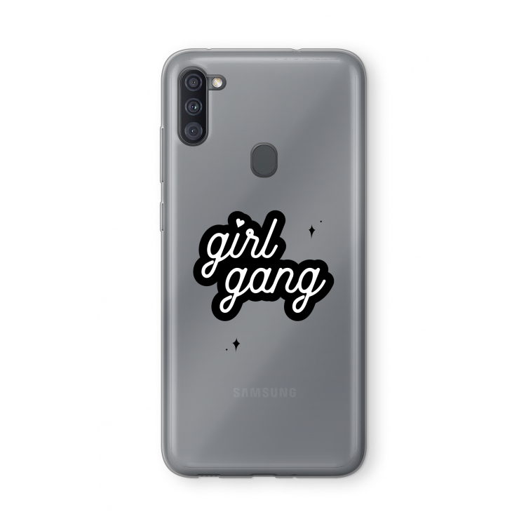 Girl Gang: Samsung Galaxy A11 Transparant Hoesje