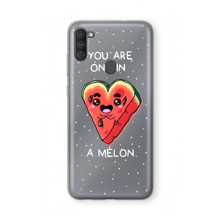 One In A Melon: Samsung Galaxy A11 Transparant Hoesje