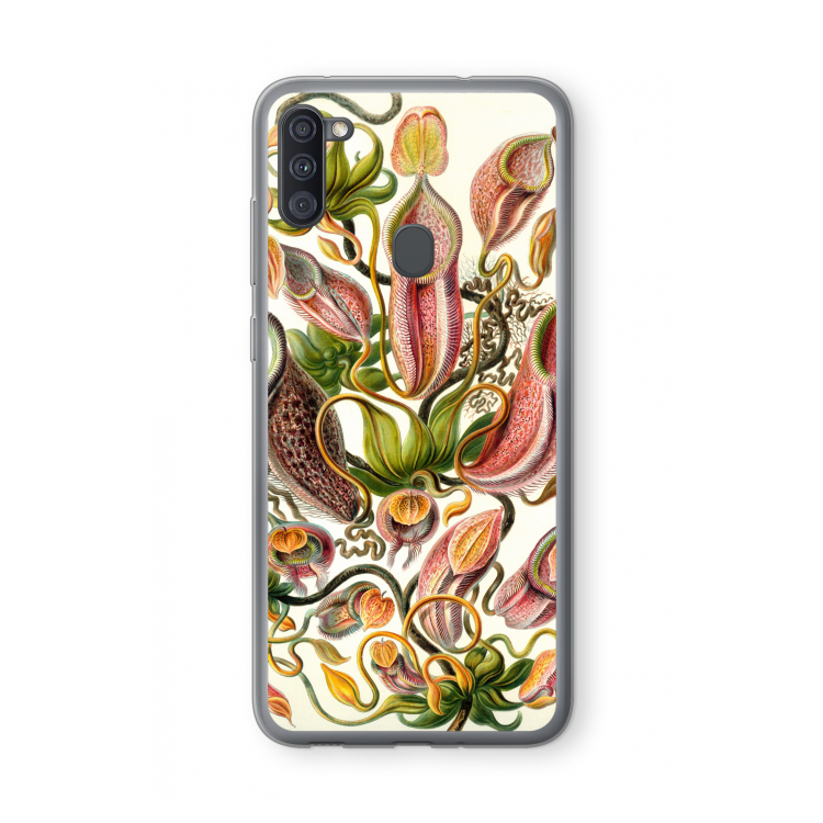 Haeckel Nepenthaceae: Samsung Galaxy A11 Transparant Hoesje