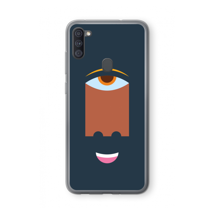 Mono M: Samsung Galaxy A11 Transparant Hoesje
