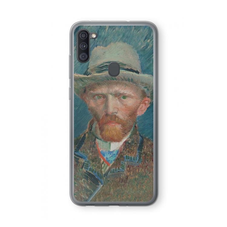 Van Gogh: Samsung Galaxy A11 Transparant Hoesje