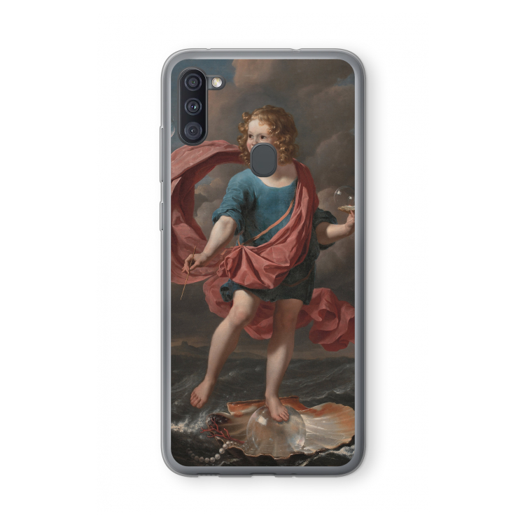 Soap Bubbles: Samsung Galaxy A11 Transparant Hoesje