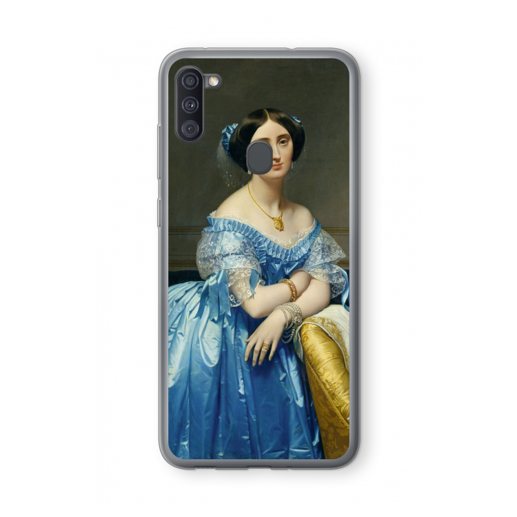 Eleonore: Samsung Galaxy A11 Transparant Hoesje