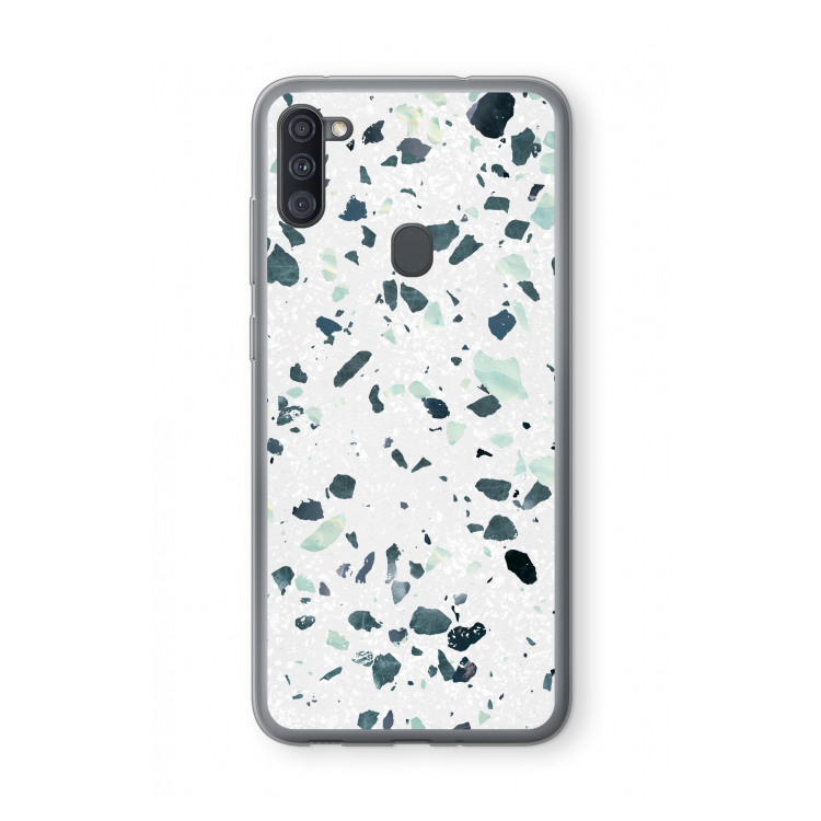 Terrazzo N°2: Samsung Galaxy A11 Transparant Hoesje
