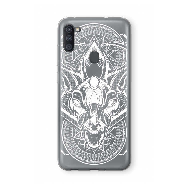 Oh Deer: Samsung Galaxy A11 Transparant Hoesje