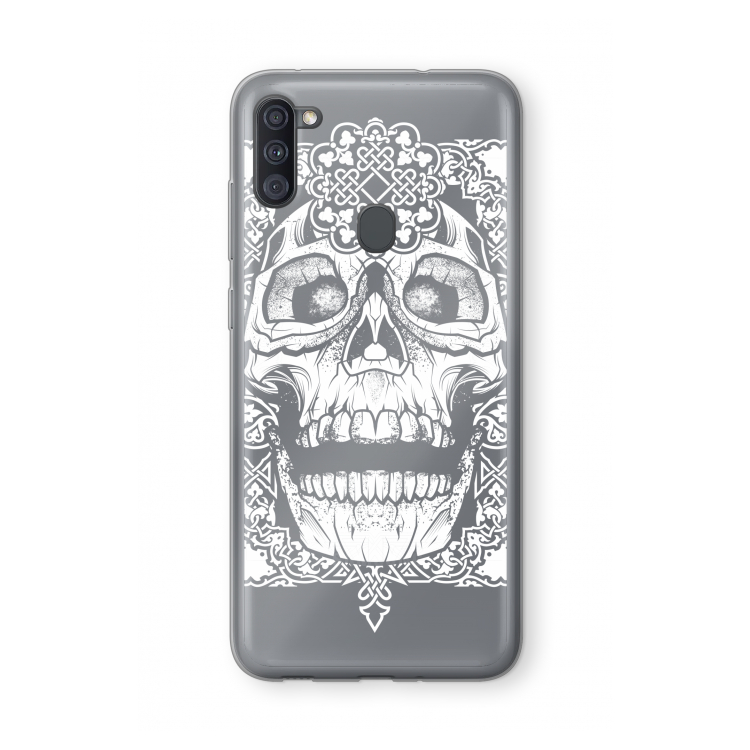 Seek & Destroy: Samsung Galaxy A11 Transparant Hoesje