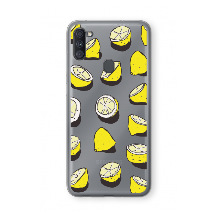 When Life Gives You Lemons...: Samsung Galaxy A11 Transparant Hoesje