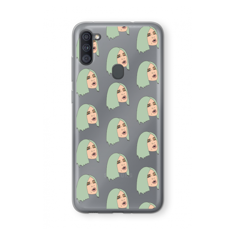 King Kylie: Samsung Galaxy A11 Transparant Hoesje