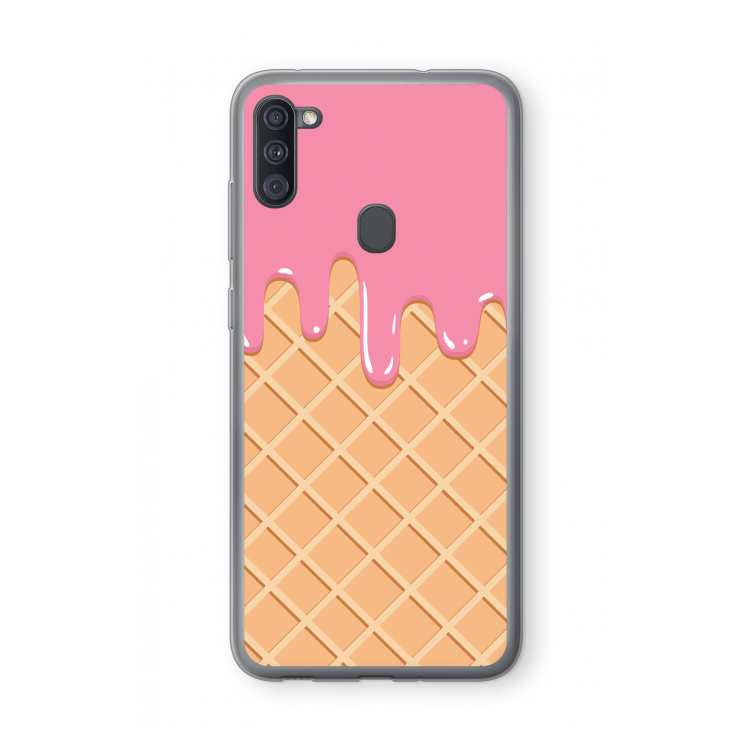 Ice cream: Samsung Galaxy A11 Transparant Hoesje