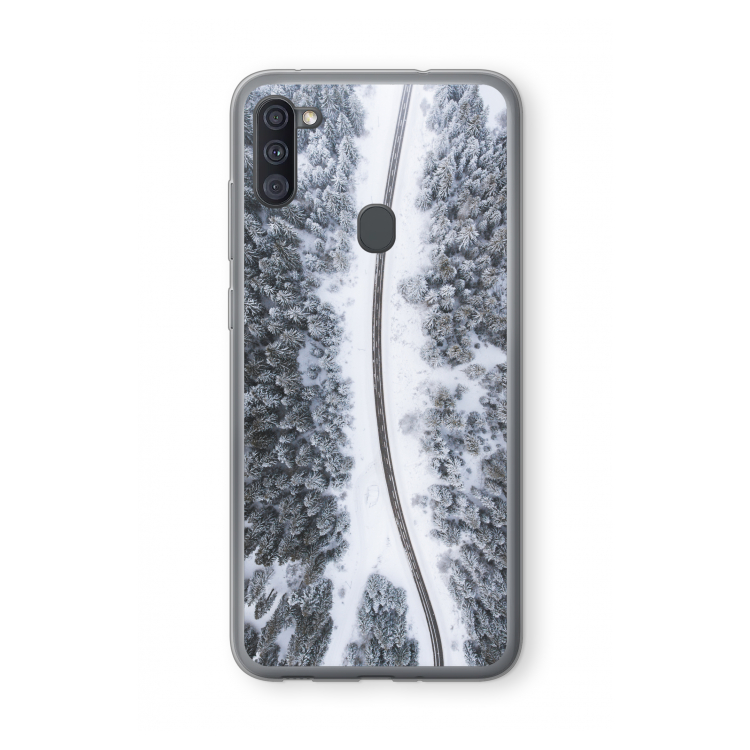 Snøfall: Samsung Galaxy A11 Transparant Hoesje