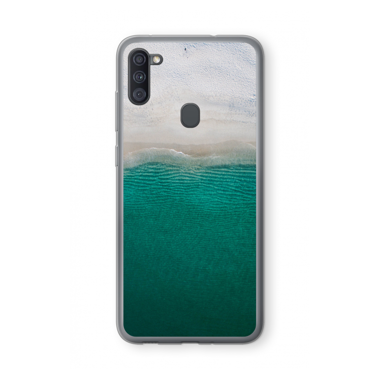 Stranded: Samsung Galaxy A11 Transparant Hoesje
