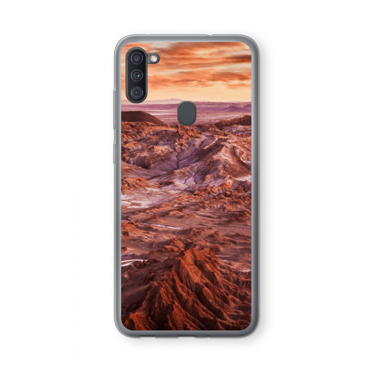 Mars: Samsung Galaxy A11 Transparant Hoesje