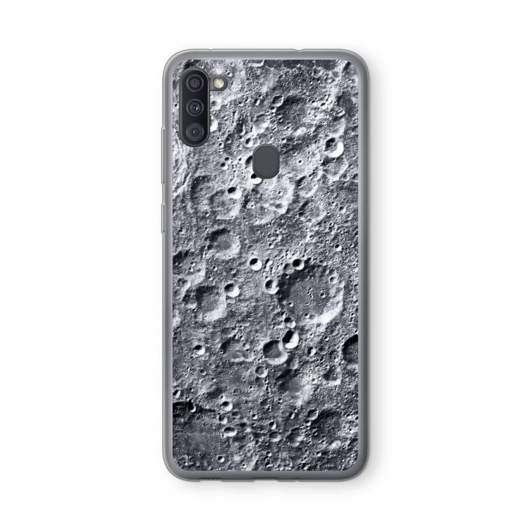 Maanlandschap: Samsung Galaxy A11 Transparant Hoesje