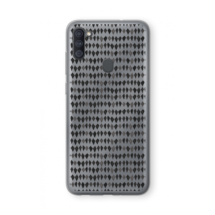 Crazy shapes: Samsung Galaxy A11 Transparant Hoesje