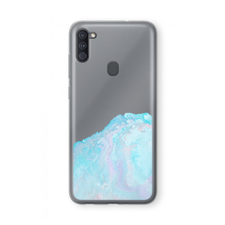 Fantasie pastel: Samsung Galaxy A11 Transparant Hoesje