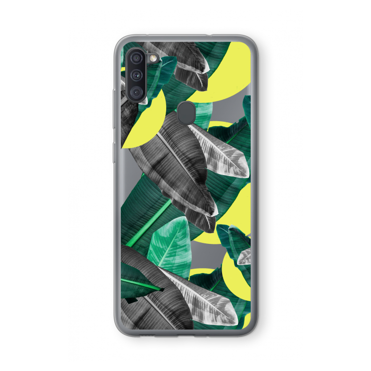 Fantasie jungle: Samsung Galaxy A11 Transparant Hoesje