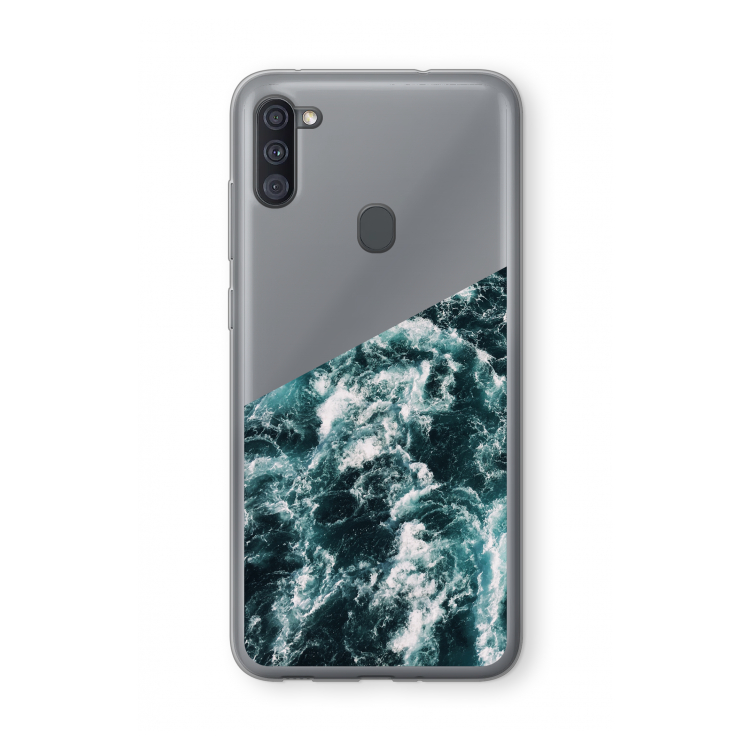 Zee golf: Samsung Galaxy A11 Transparant Hoesje