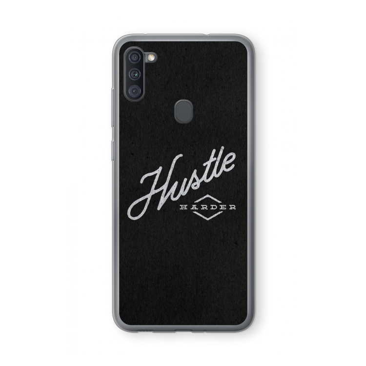 Hustle: Samsung Galaxy A11 Transparant Hoesje
