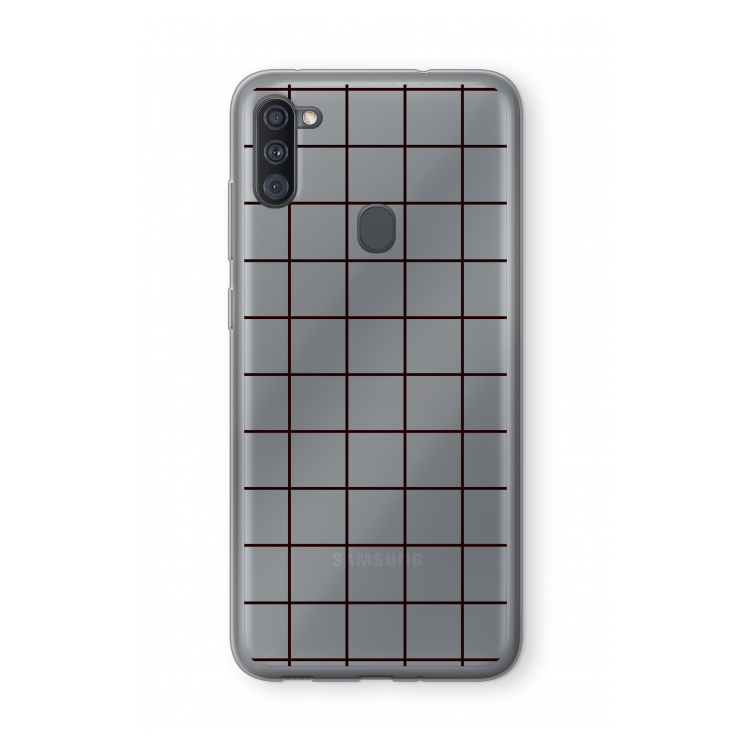 Rooster: Samsung Galaxy A11 Transparant Hoesje