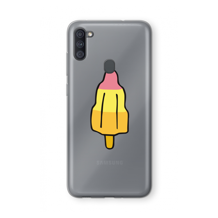 Raketijsje: Samsung Galaxy A11 Transparant Hoesje