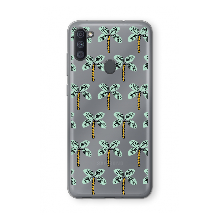 Paradise: Samsung Galaxy A11 Transparant Hoesje