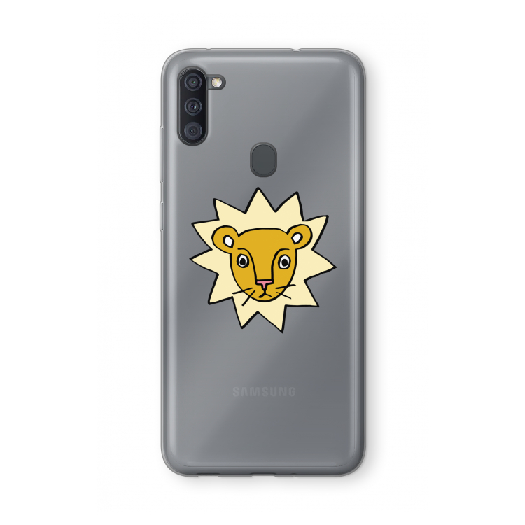 Kleine leeuw: Samsung Galaxy A11 Transparant Hoesje