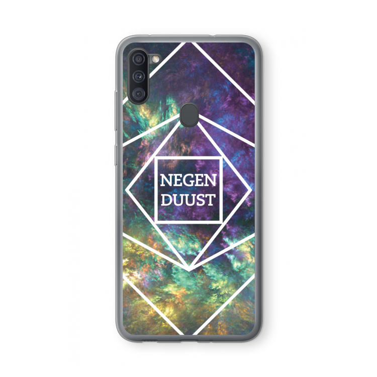 Negenduust ruimte: Samsung Galaxy A11 Transparant Hoesje
