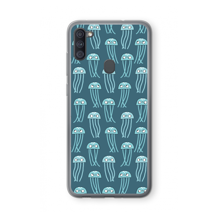 Kwallie: Samsung Galaxy A11 Transparant Hoesje