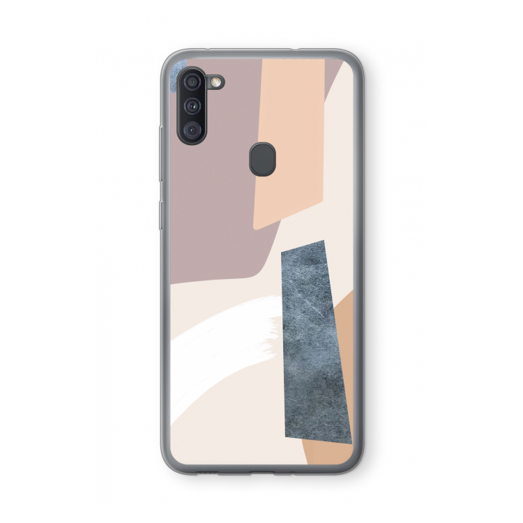 Luca: Samsung Galaxy A11 Transparant Hoesje