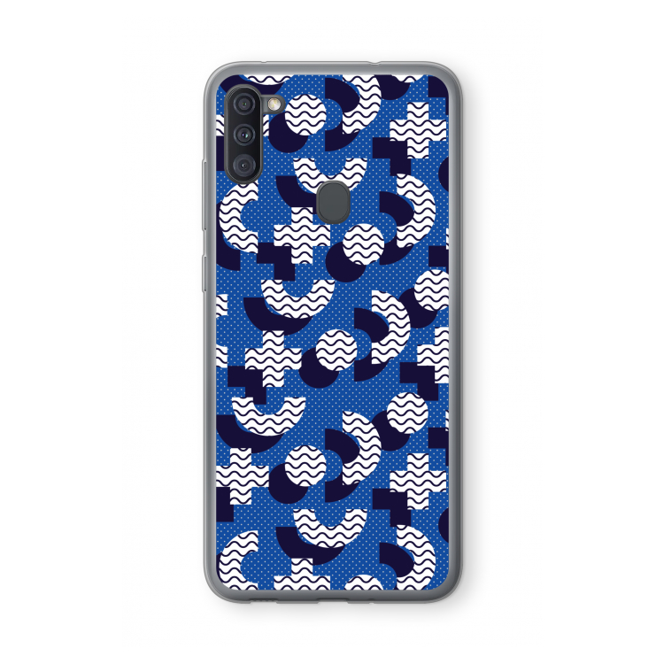 8-bit N°5: Samsung Galaxy A11 Transparant Hoesje