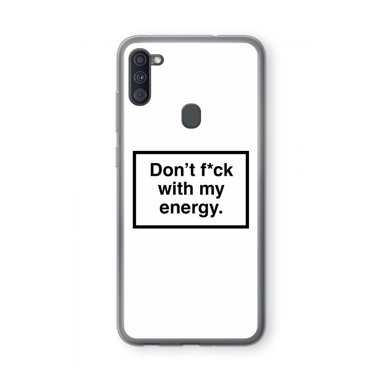 My energy: Samsung Galaxy A11 Transparant Hoesje