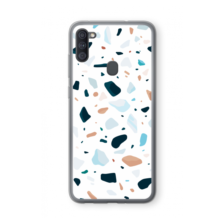 Terrazzo N°13: Samsung Galaxy A11 Transparant Hoesje
