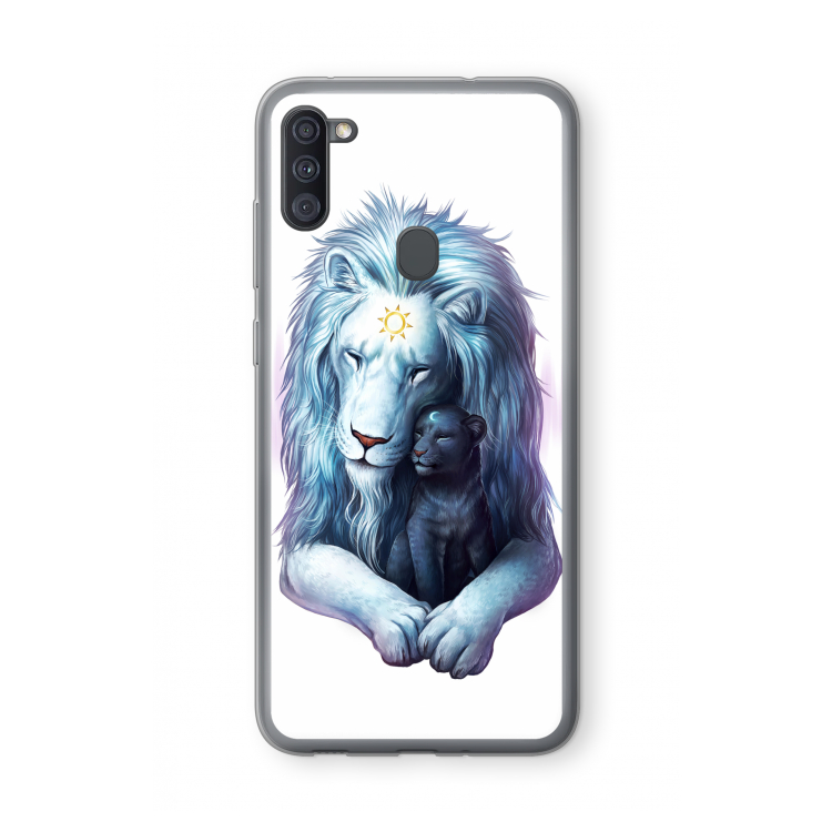 Child Of Light: Samsung Galaxy A11 Transparant Hoesje