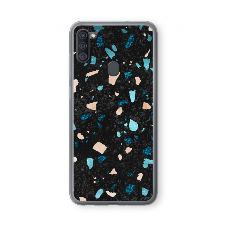 Terrazzo N°11: Samsung Galaxy A11 Transparant Hoesje
