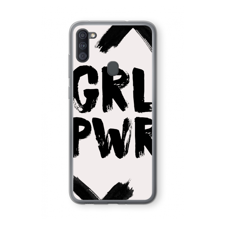 Girl Power #2: Samsung Galaxy A11 Transparant Hoesje