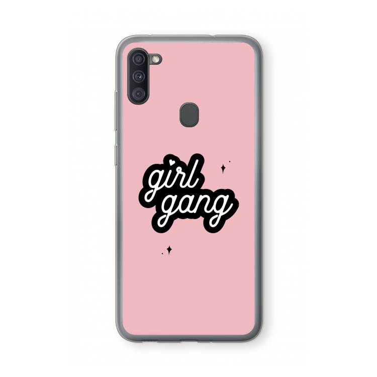 Girl Gang: Samsung Galaxy A11 Transparant Hoesje