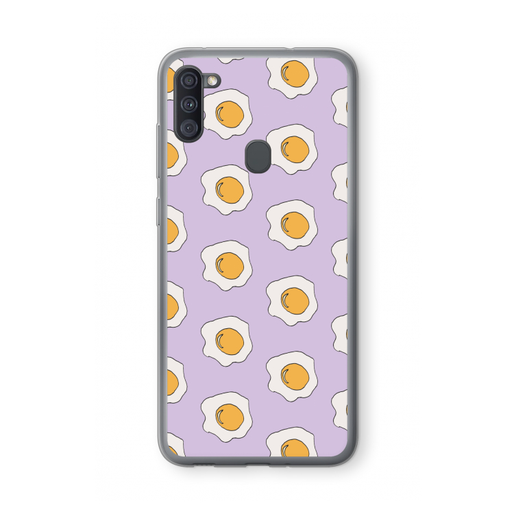Bacon to my eggs #1: Samsung Galaxy A11 Transparant Hoesje