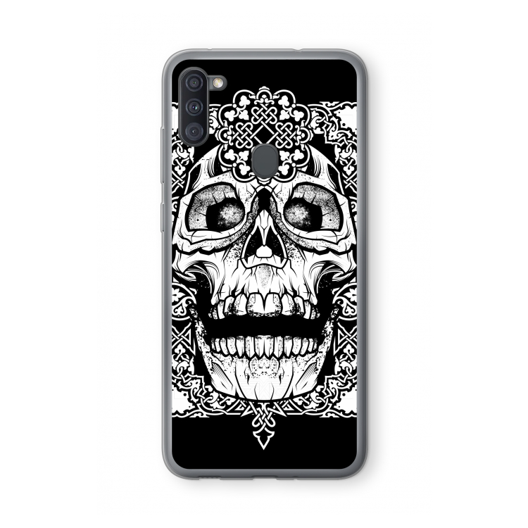 Seek & Destroy: Samsung Galaxy A11 Transparant Hoesje