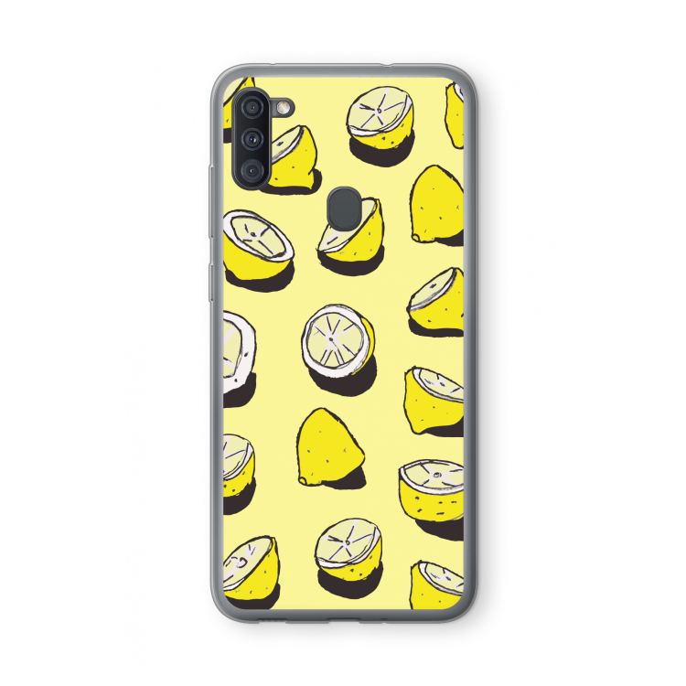 When Life Gives You Lemons...: Samsung Galaxy A11 Transparant Hoesje