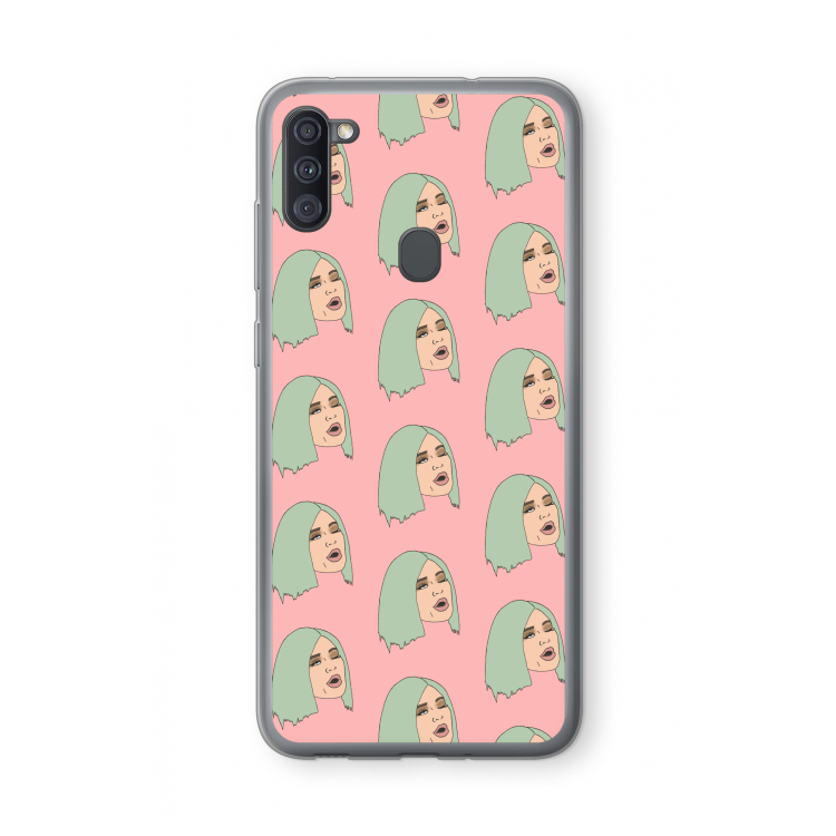 King Kylie: Samsung Galaxy A11 Transparant Hoesje