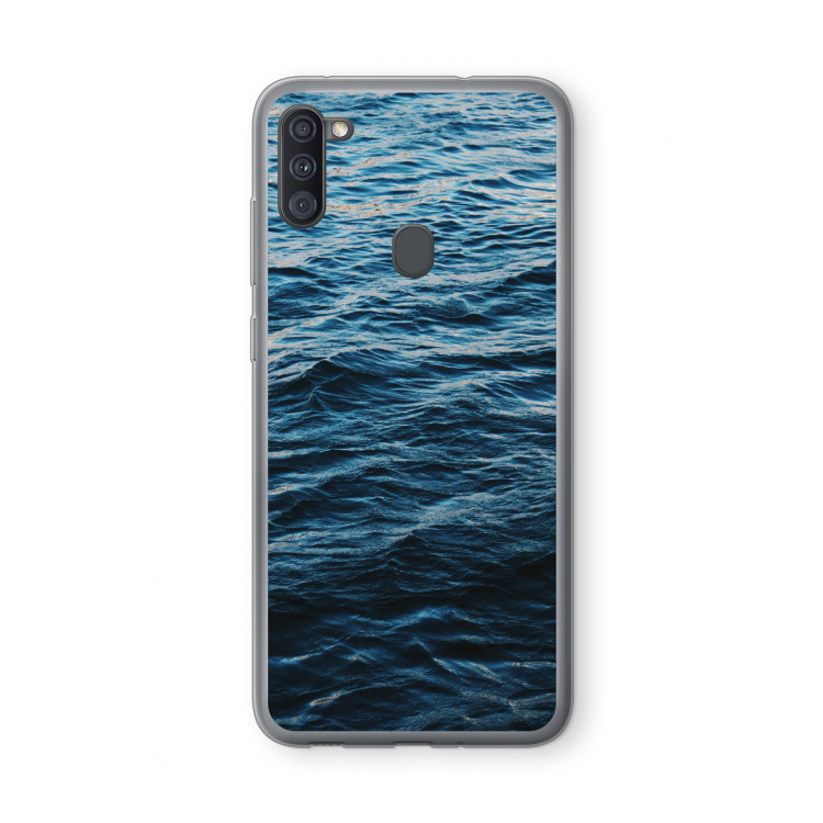 Oceaan: Samsung Galaxy A11 Transparant Hoesje