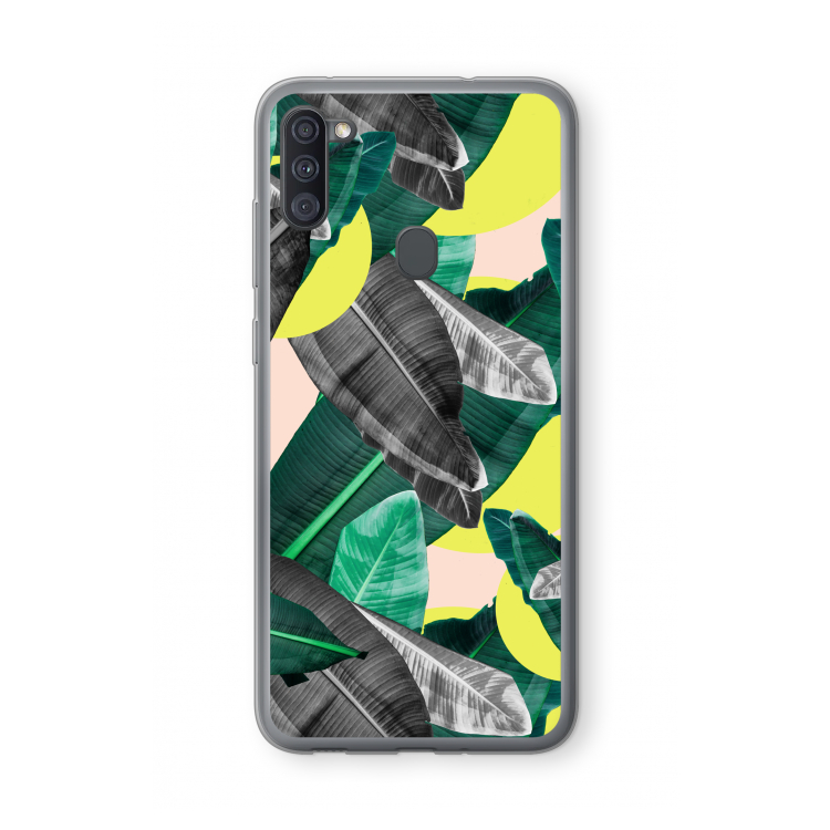 Fantasie jungle: Samsung Galaxy A11 Transparant Hoesje