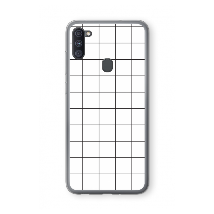Rooster: Samsung Galaxy A11 Transparant Hoesje