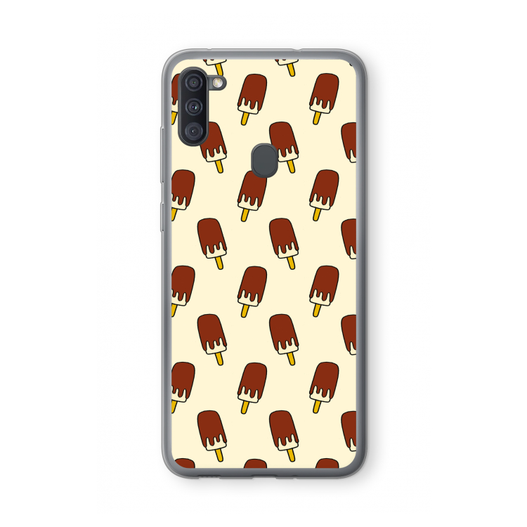 Yummy: Samsung Galaxy A11 Transparant Hoesje