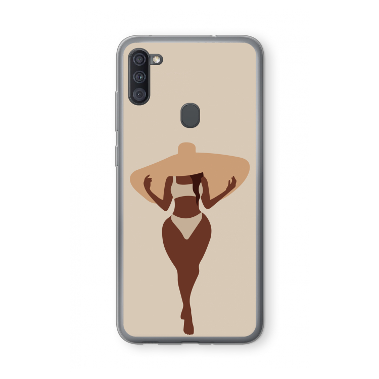 Let's get salty: Samsung Galaxy A11 Transparant Hoesje