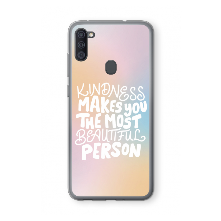 The prettiest: Samsung Galaxy A11 Transparant Hoesje