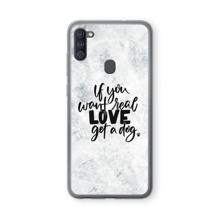 Partner in crime: Samsung Galaxy A11 Transparant Hoesje