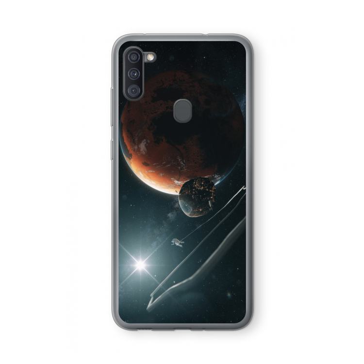 Mars Renaissance: Samsung Galaxy A11 Transparant Hoesje