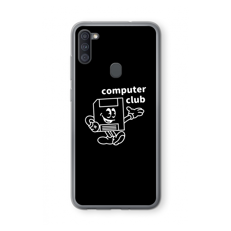 Floppyhead: Samsung Galaxy A11 Transparant Hoesje